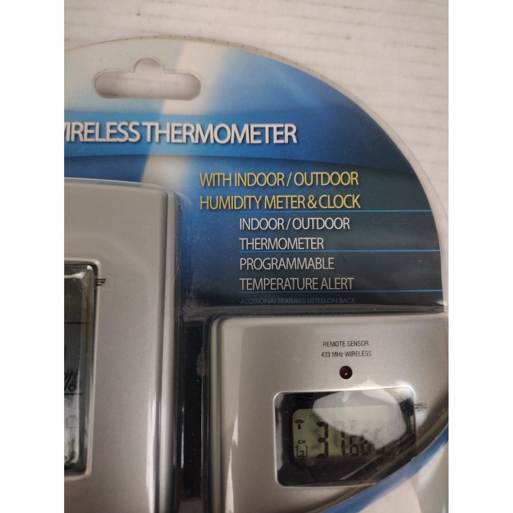 Springfield Precise Temp Wireless Thermometer Indoor/Outdoor Humidity Reader - Picture 4 of 6